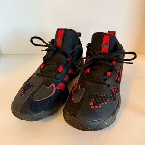 Adidas Mens  Vivid Red Black PRO N3XT 2021 Low Size 8‎ Basketball Shoes(0011)A10